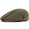 Prana stara czapka z daszkiem męska pięciopasmowa patchworkowa retro beret casualowa czapka