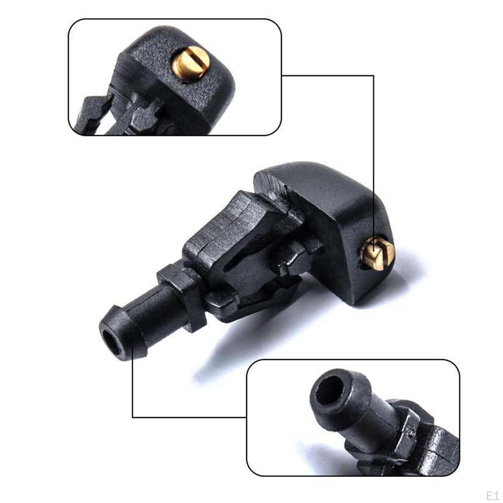 2x Windshield Wiper Washer Spray Jet Nozzle 3W7Z17603AA FC4Z17603B 4F9Z17603AA 3W7Z-17603-Aa