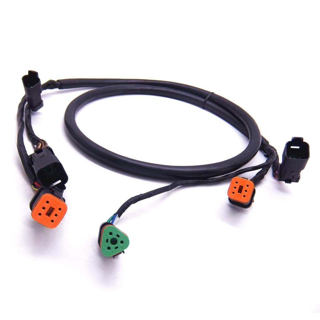 SouthMarine 0176333 176333 Extension Harness Cable Assembly for Evinrude Johnson OMC Outboard Motor Remote Control Box 5006180, 5ft(1.5m)