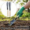 Multi-functional Garden Shovel & Sturdy Iron Hoe For Planting Weeding Soil Loosening | Wild Vegetable Harvest Digging Tool