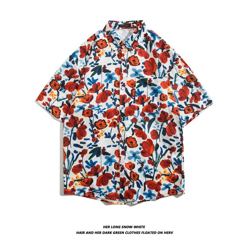 Men's Southeast Asian Style Quick-Dry Beach Vacation Shirt