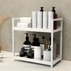 Organisateur de comptoir à 2 niveaux pour cuisine, salle de bain, cosmétiques, étagère de rangement pour chambres, bureaux, comptoirs, bibliothèque