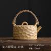 Stoneware Charcoal Stove Tea Brewing Pot Single Japanese Teapot Household Kung Fu Tea Teaware Large Capacity Tea Making Device
