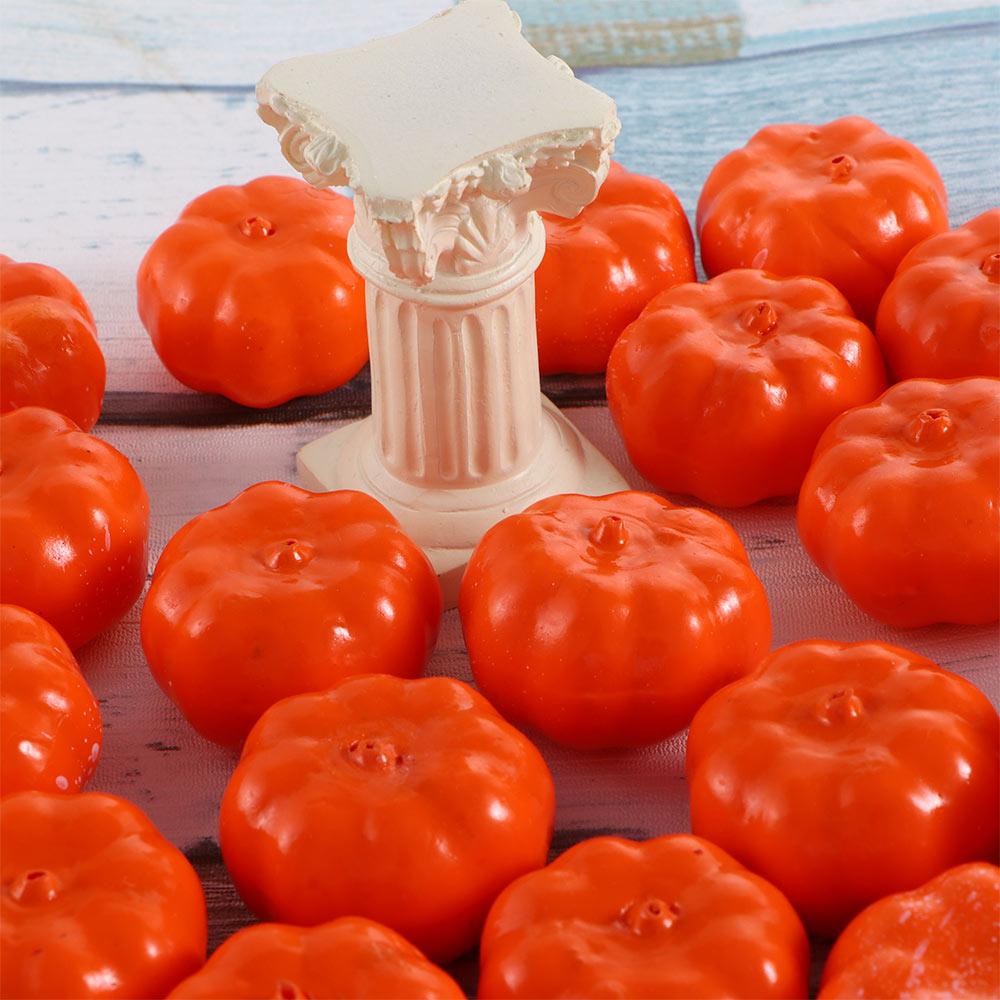 Mini Party DIY Craft Simulation Vegetable Artificial Pumpkin Halloween Decoration Fake Vegetable