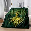 Gothic Style Blanket Soft Warm Cozy Suitable for Seaside Chair Office Four Seasons Universal Stylish Decor Suitable for Gifting Relatives and Friends