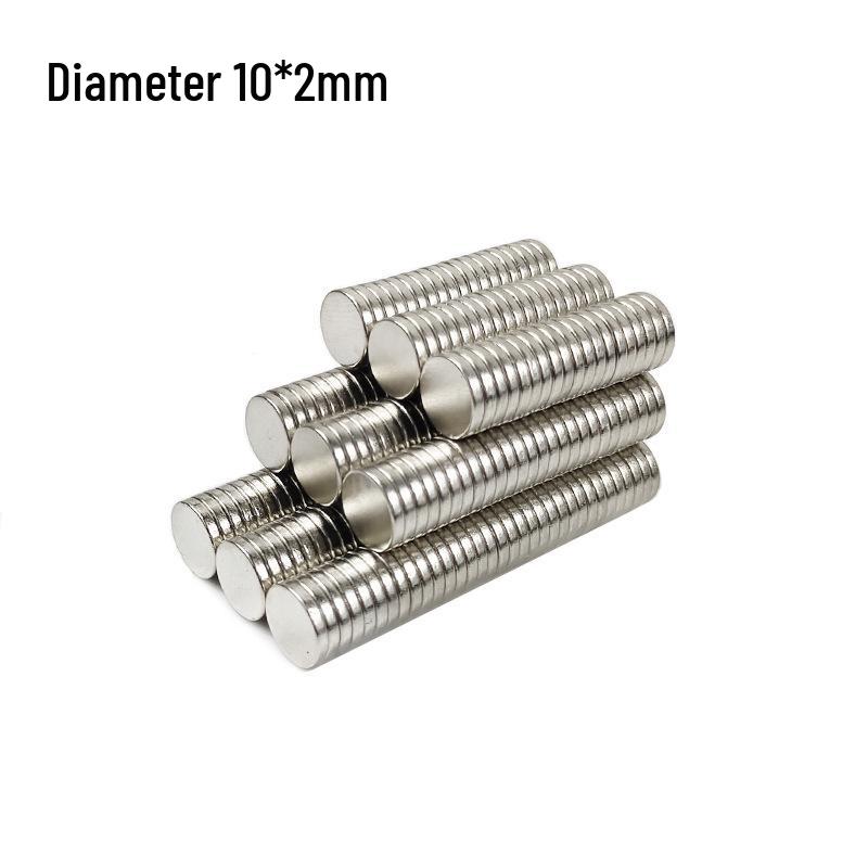 Neodymium Iron Boron Double-Sided Strong Suction Magnets for Fridges, Round and Square Shapes.