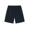 Anta Plain Knitted Sports Five-Point Shorts Men Shorts Black 152337309-1