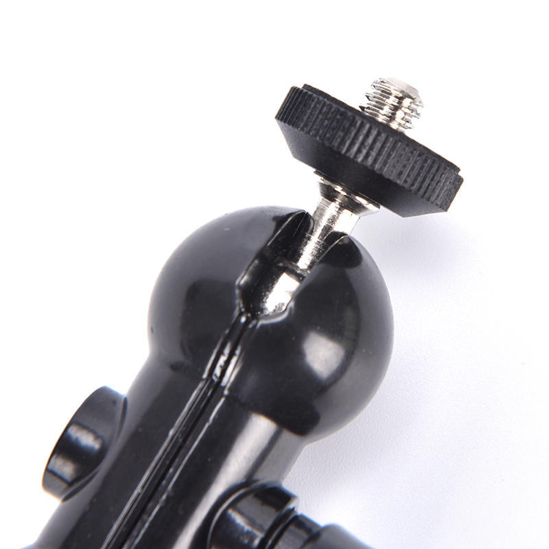 Siyah Top Başlı Braket Yengeç Pençesi Klipsi