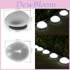 Solar Garden Lawn Light With Led Cobblestone Lamp For Outdoor Landscape Decor
