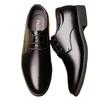 Men's Genuine Cow Leather Lace-up Casual Shoes, Non-slip, Comfortable & Lightweight, Versatile Leather Footwear