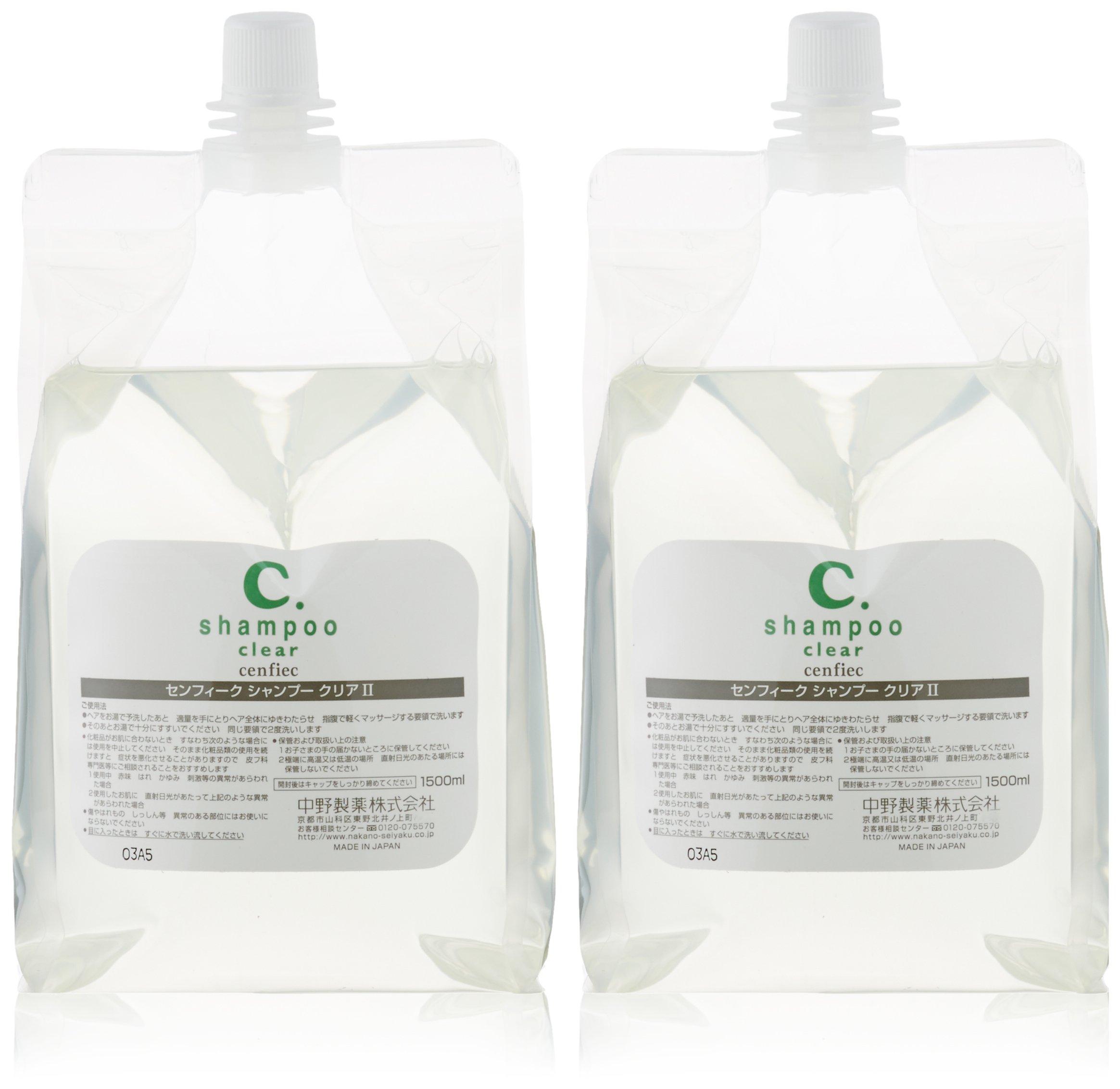 

NAKANO Nakano Pharmaceutical Senfique Shampoo Clear 2 3000ml (1500ml x 2)
