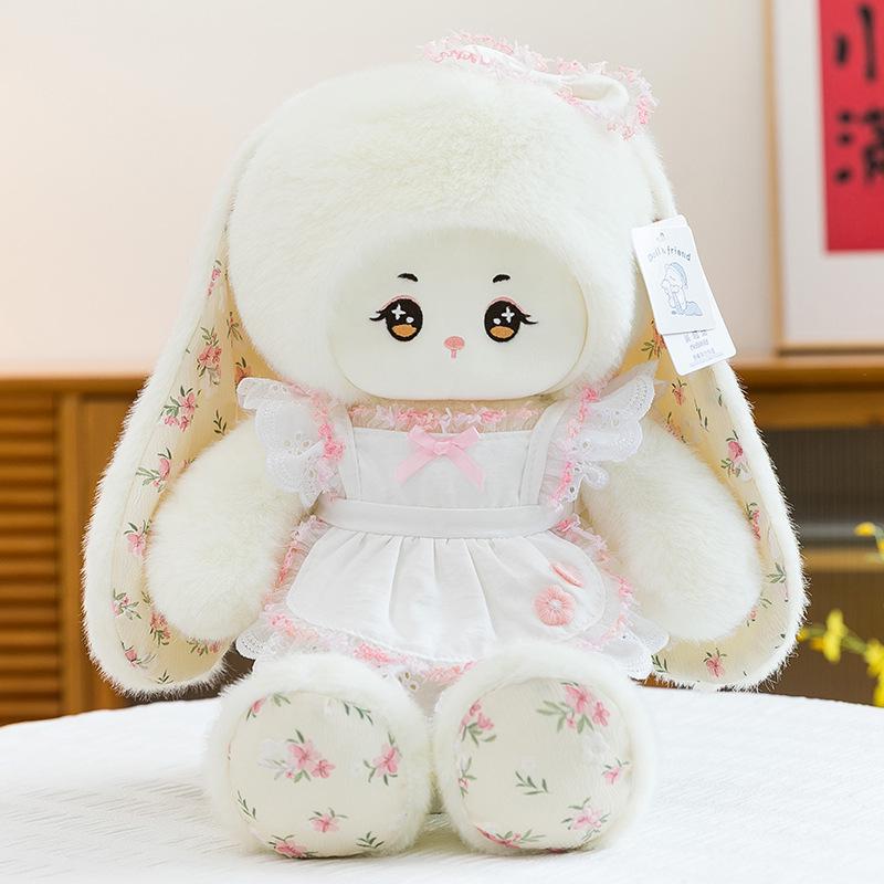 

Nina s Cute Sheep & Rabbit Plush Doll: Long-Eared Children s Companion & Pillow Gift 26cm (0.12kg)