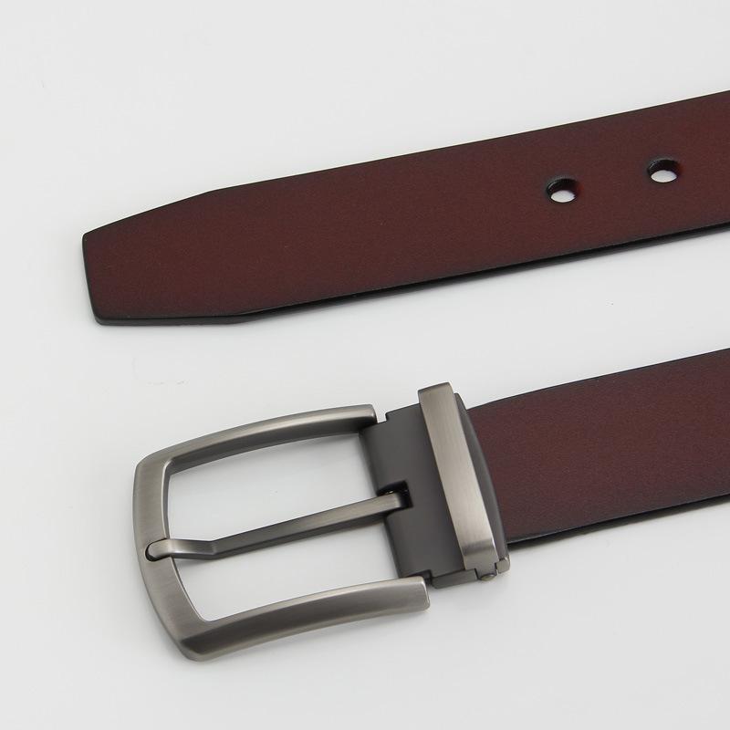 

Мужской желтый ремень с пряжкой-пином из коровьей кожи Цельная ретро коровья кожа Японская пряжка Желтая коровья кожа Корейский универсальный ремень 110-130CM