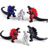 Premium Quality Godzilla Monsters Mechagodzilla Trendmaster Gigan Anguirus Action Toy Figures Set