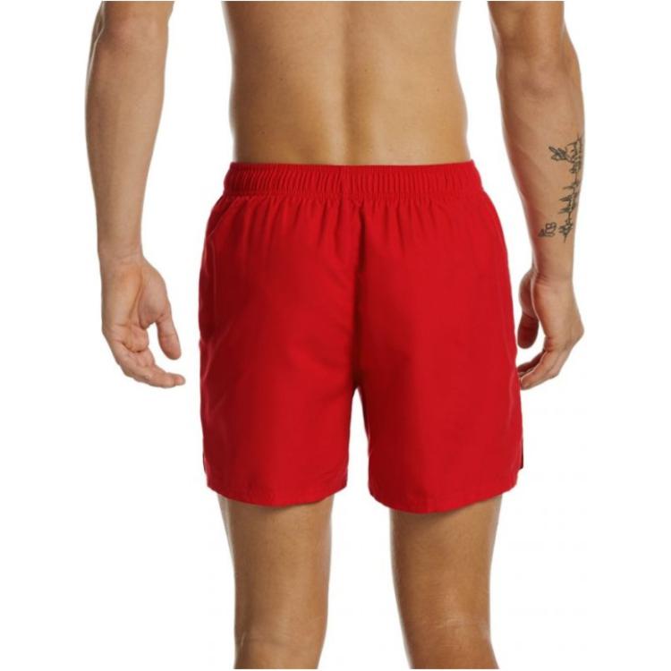 Nike Solid Color Elastic Straight-Leg Casual Shorts Men Bottoms Red NESSA560-614