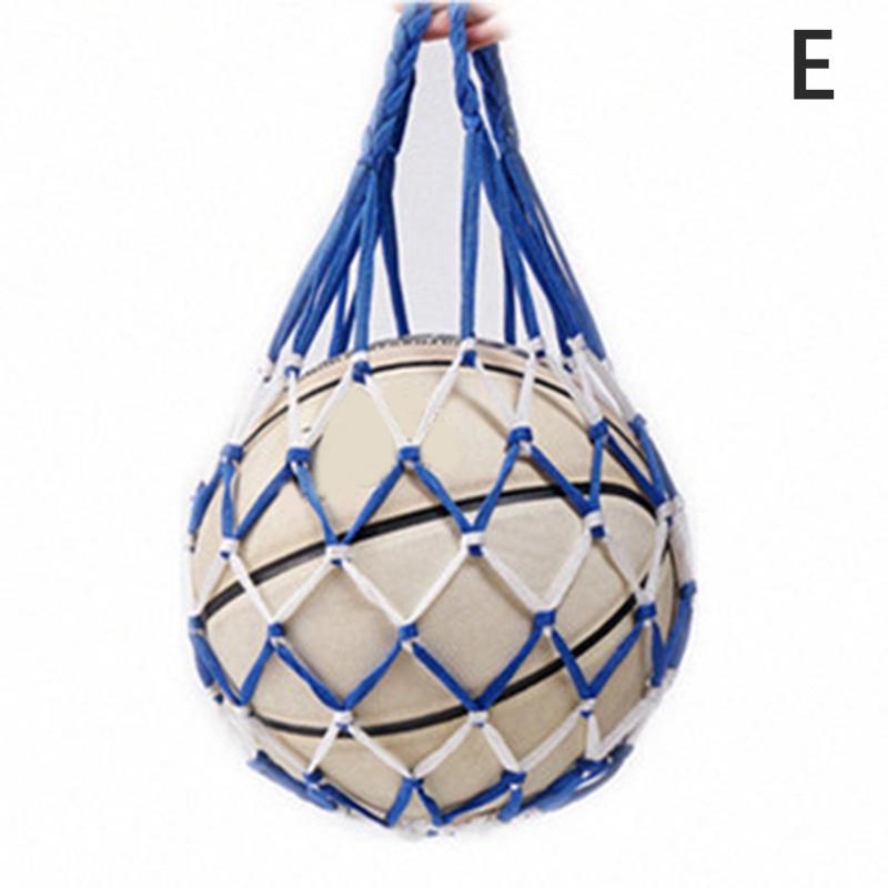 Football Net Bag Nylon Bold Storage Bag Single Ball Carry Portable Equipment