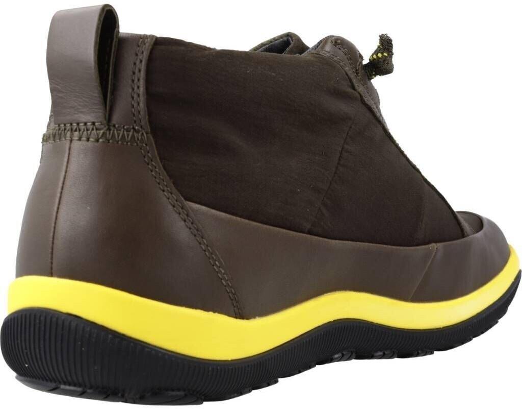 Schnürstiefel Camper 'Peu Pista' dunkelbraun-gelb