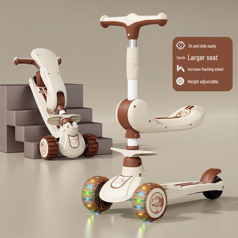 

Складаний дитячий самокат 3-в-1 для віку 1-8 років