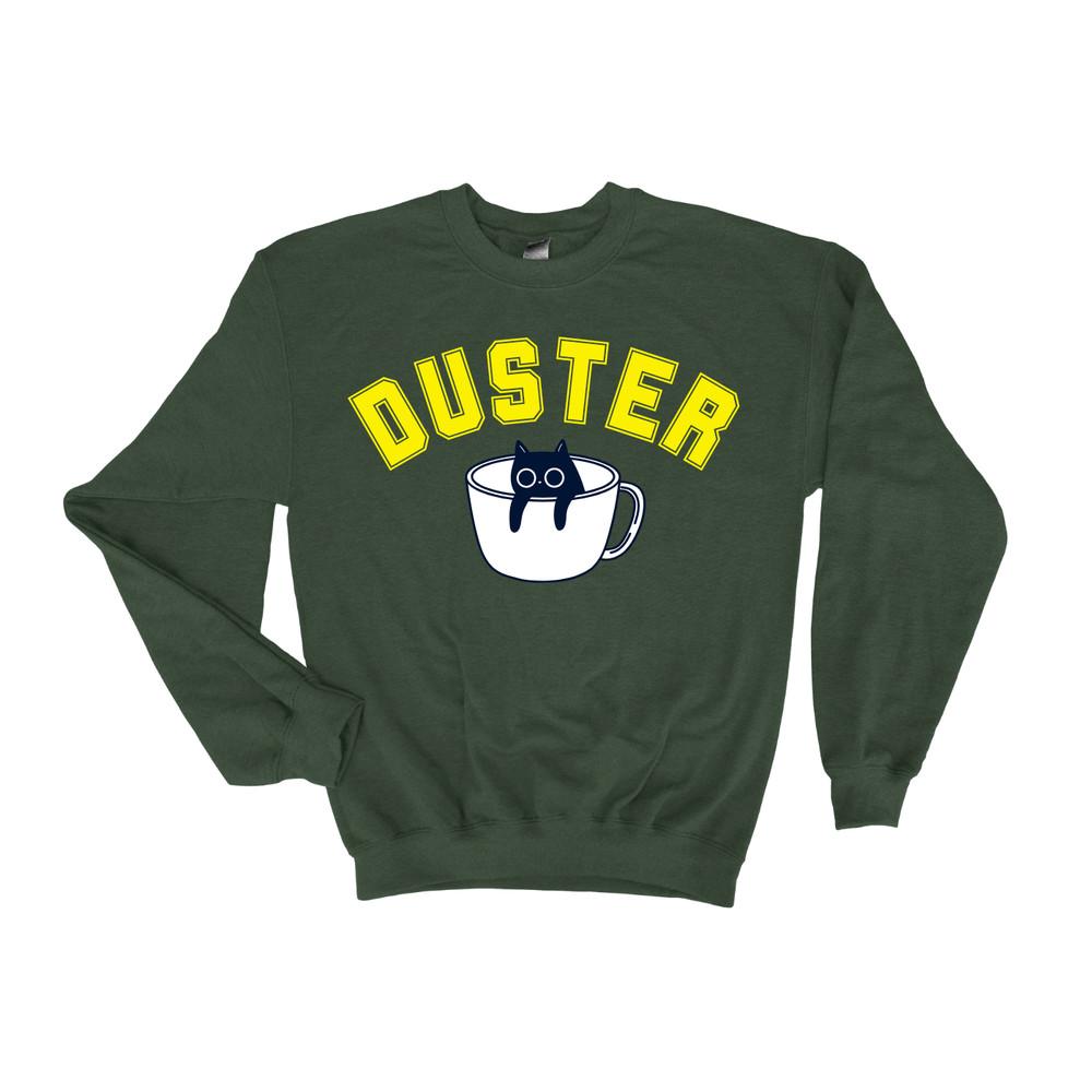 Duster Sweater Green/Maroon Available. Stratosphere. Contemporary Movement. Unisex T-Shirt S