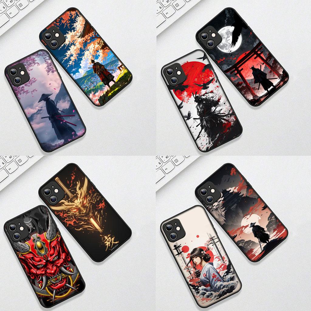 Phone Cover Samurai Ninja Oni Mask Bushido for Xiaomi Poco C85 C71 C65 C61 X7 X6 X5 M6 M7 F6 F7 F8 Ultra Pro C75 Soft Case