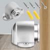 Stainless Steel Magnetic Door Stop Anti-Collision Door With Door Lock Screw Mounting Base Impact Fixator