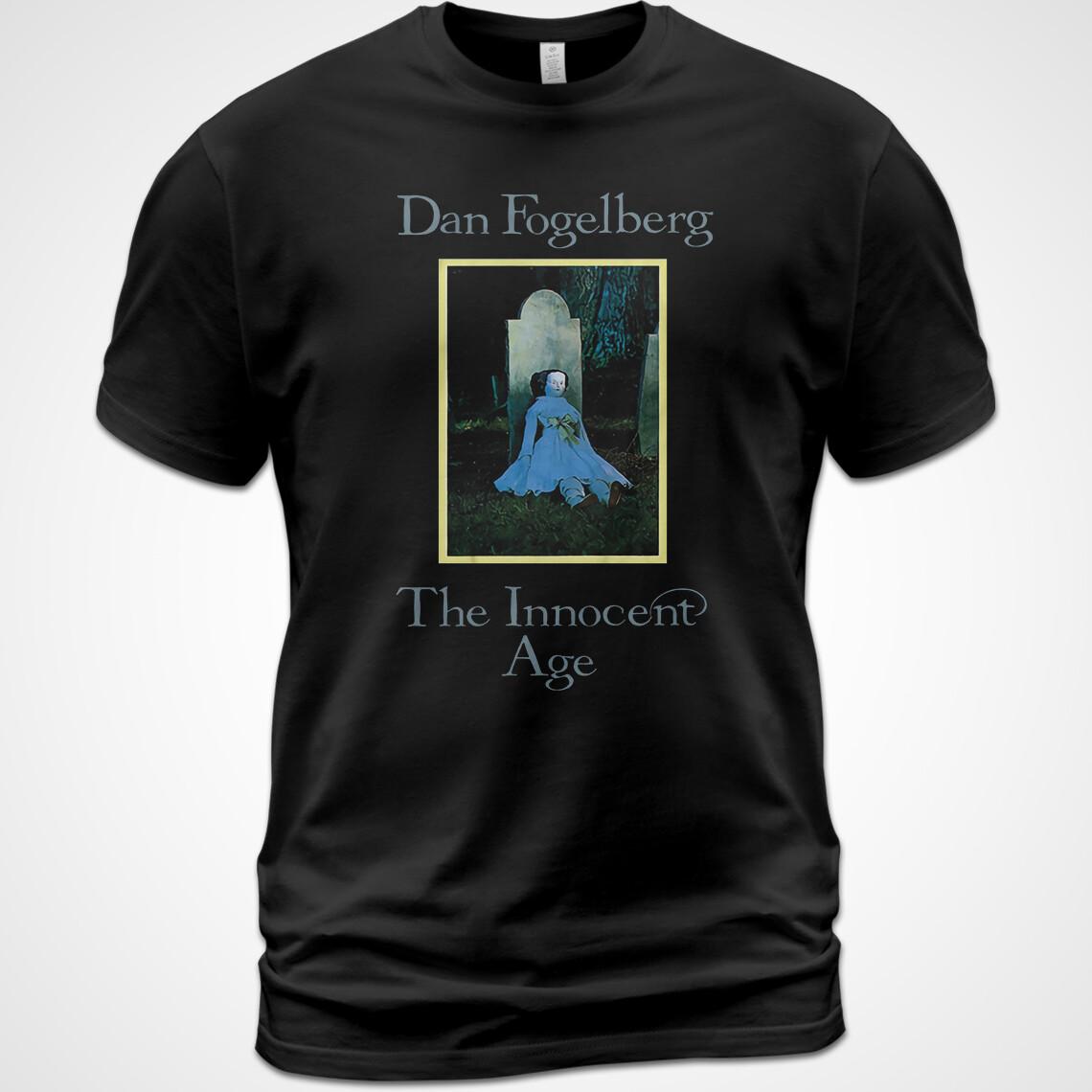 Cotton T-shirt The Innocent Age Dan Fogelberg Music Tee Run for the Roses S