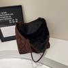 Vintage Underarm Bag Women's Large Capacity Shoulder Bag Commuter Tote Bag