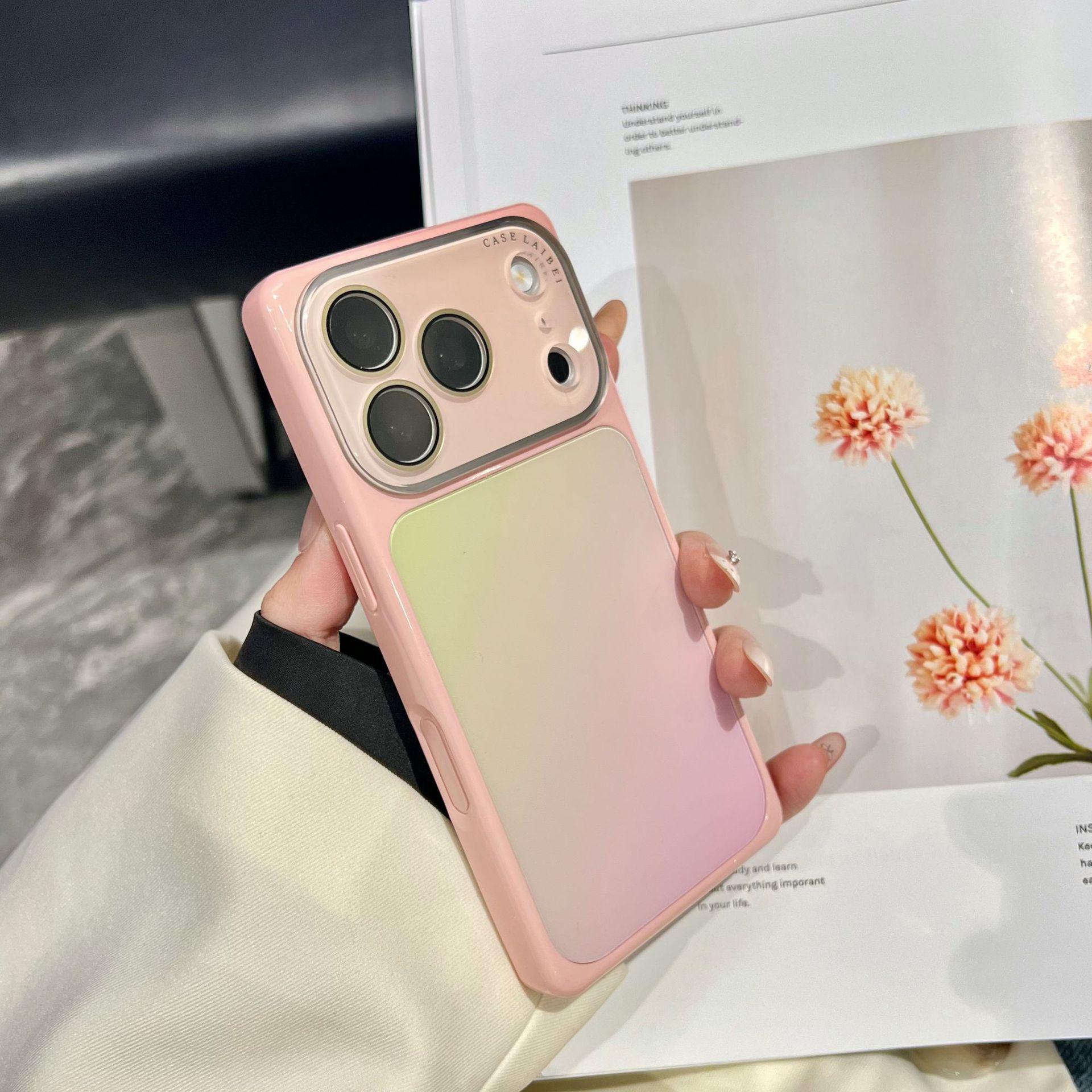 

Gradient Square iPhone 17 Pro Max Case - Two-Tone, High-End Design iPhone 15 Pro