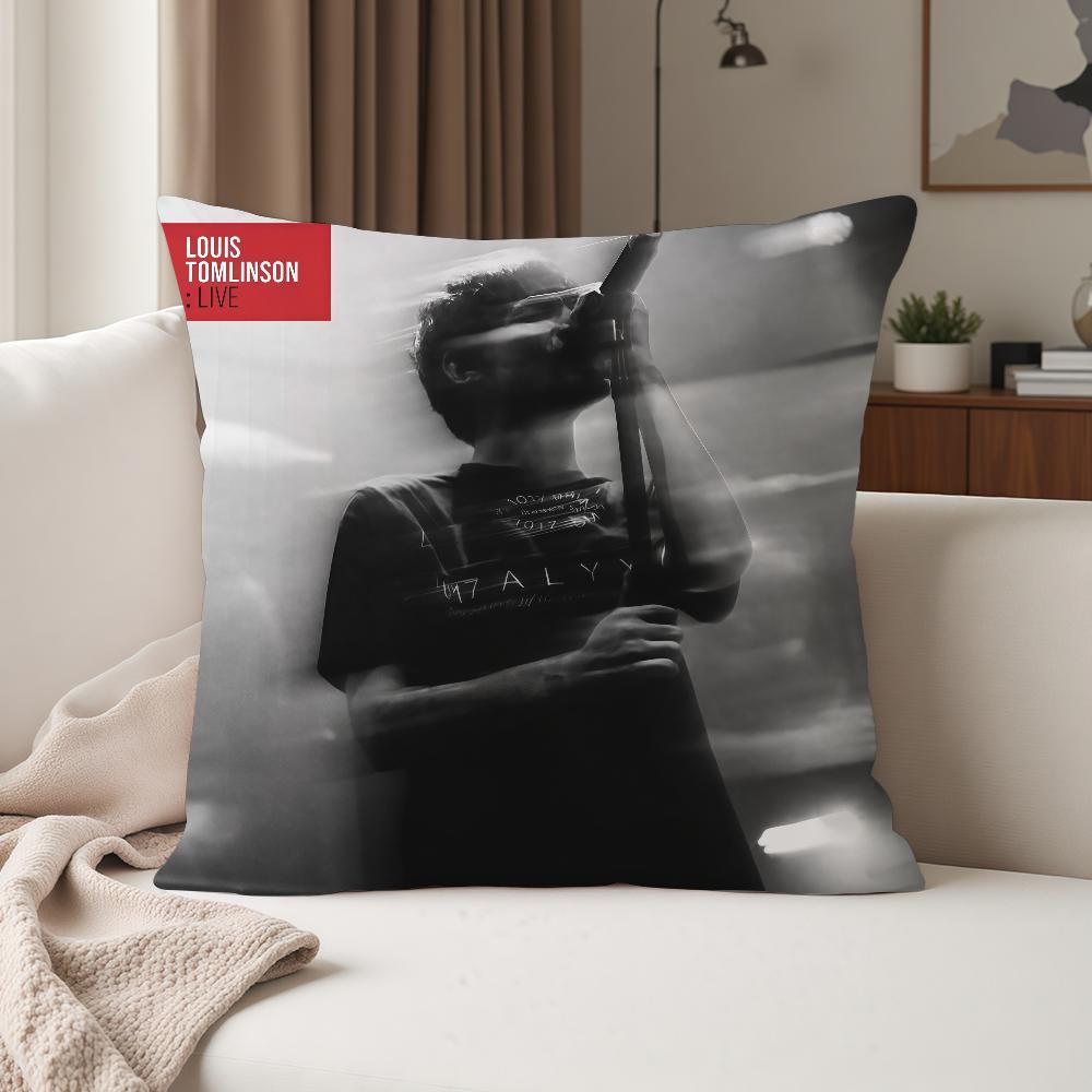Singer L-Louis T-Tomlinson How Did I Get Here Pillow Case Suitable For Bedrooms Living Rooms Cars Home Decoration