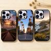 California Travel  Phone Case for Color Silver Shell For IPhone 17 16 15 14 13 12 11 Pro Max Plus