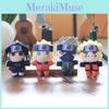 Naruto Plush Short Stuffed Doll Keychain Sasuke Kakashi Character For Decor Fans