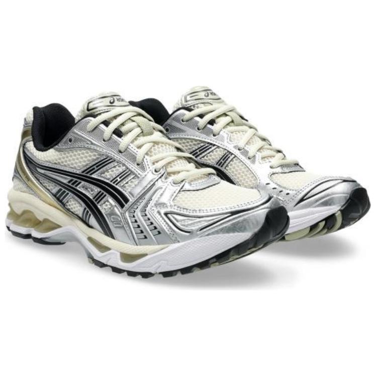 Asics Gel Kayano 14 Oyster White Steeple Grey Unisex Sneakers Cream 1203A537-250