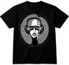 Music Lover T Shirt Retro DJ Headphones Woman Face Graphic Tee Festival Top