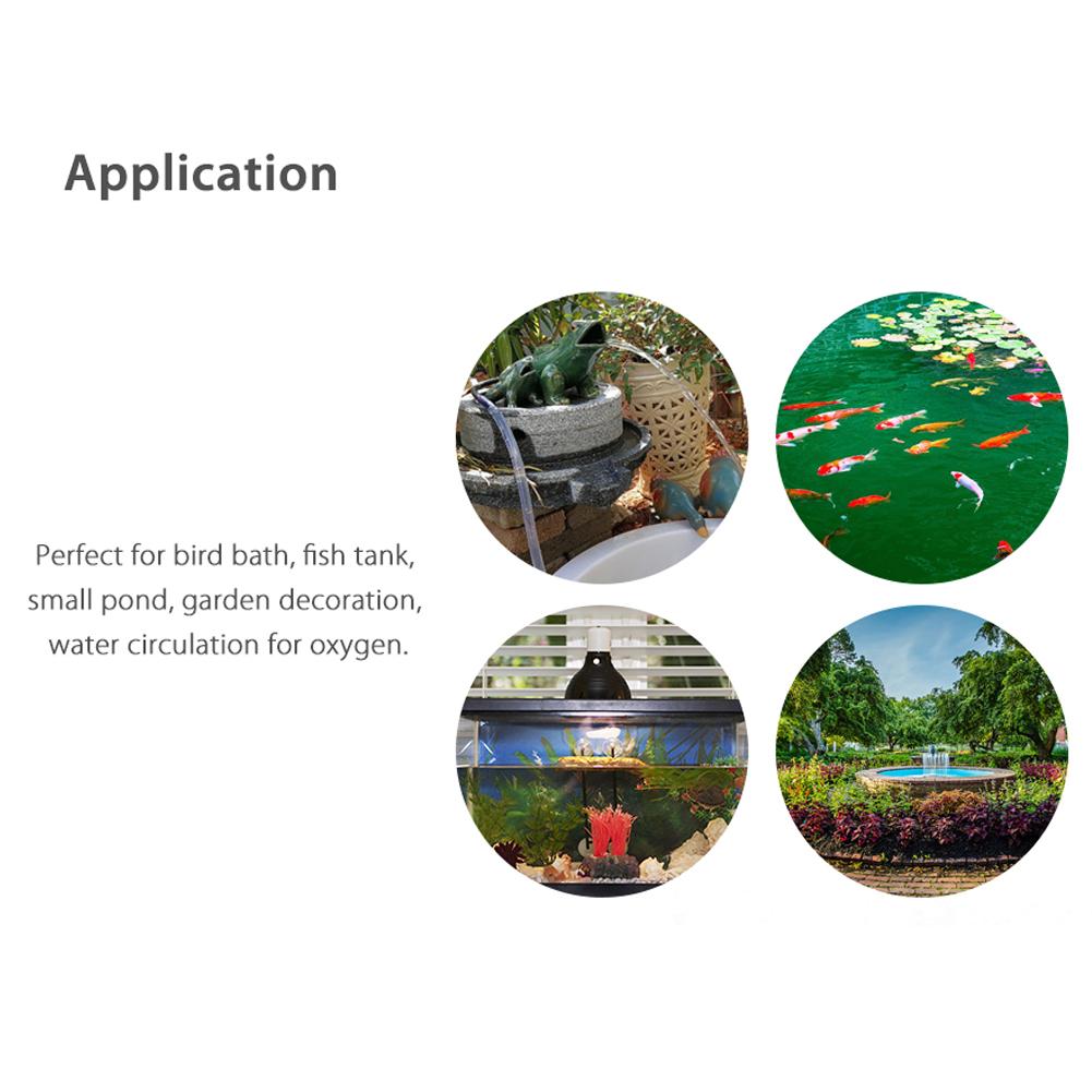 1.4W Solar Powered Panel Submersible Water Panel Fountain Pump Pond Pool Fountain Kit