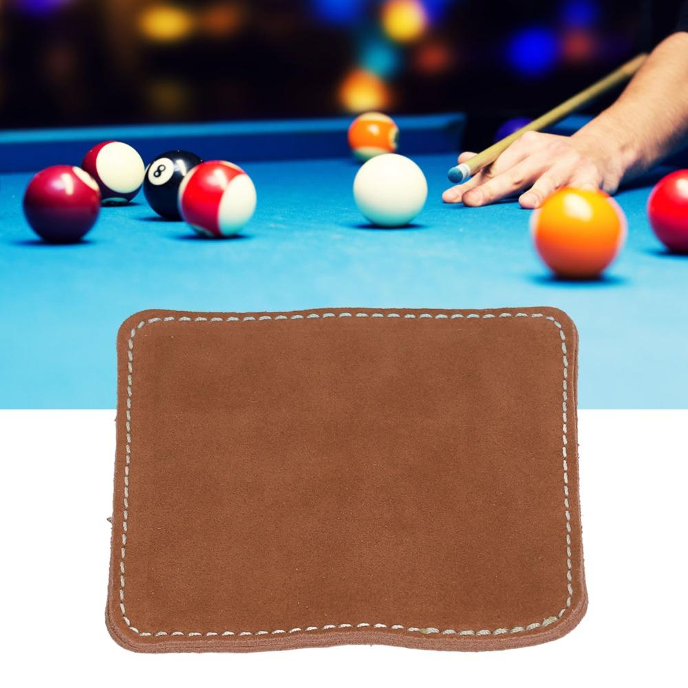Leather Pool Cue Cleaner Durable Pool Cue Polisher Billiard Cue Cloth Billiard Maintenance