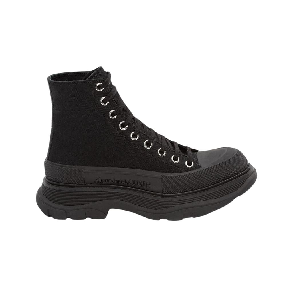(w) Alexander Mcqueen Tread Slick Boot Black