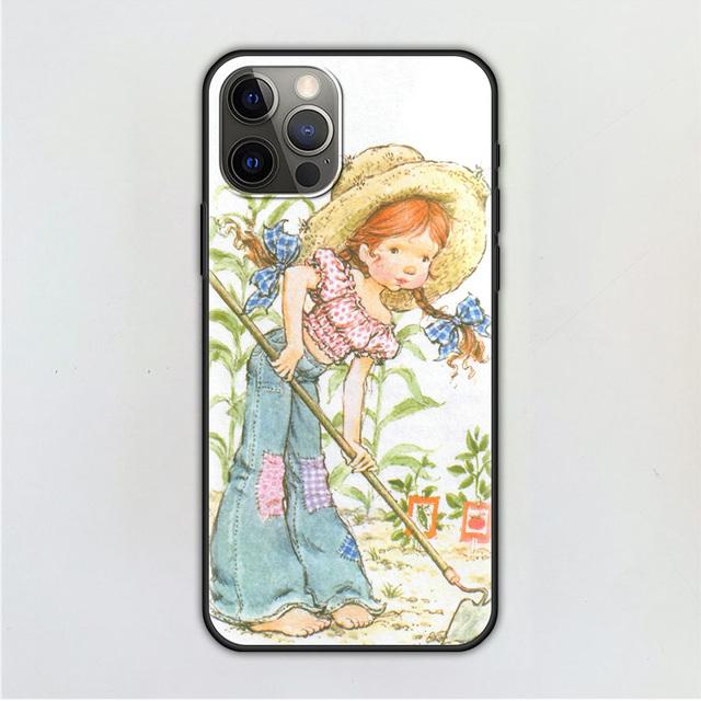 

Чехол для мобильного телефона для Iphone 14 12 Mini 11 Pro X Xs Max Xr 8 7 6 6s Plus черный силиконовый чехол из ТПУ Fundas с рисунком Сары Кей For iPhone 13Pro Max