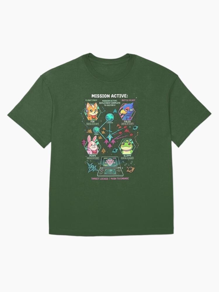 Star Fox Adventures Remastered starfox mission active Oversized Unisex T-Shirt