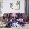 Genshin Impact Durin Game Blankets Fleece All Season  Multi-function Super Soft Throw Blankets for Sofa Outdoor Bedspread