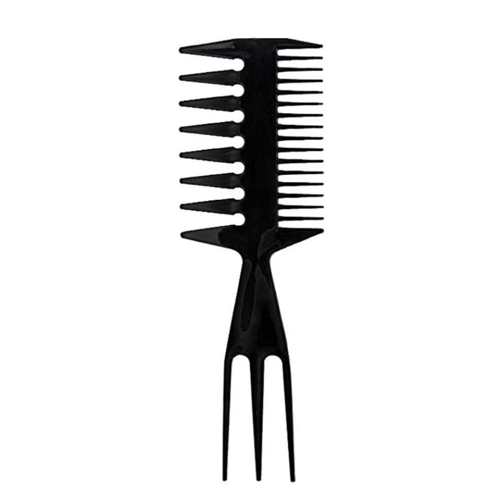 Plastic Anti-Static Hair Comb Double-Sided Styling Brush New Detangling Brush  Hair Salon Use