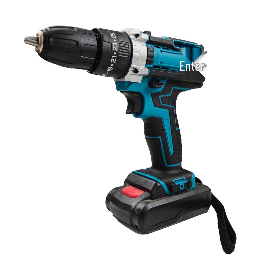 High-Power Cordless Lithium Drill & Multifunctional Electric Screwdriver Set