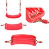 PE Plastic Swing Seat with  Rope Kids Tree Swing Seat Outdoor Indoor