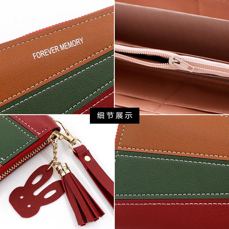 Women's PU Leather Long Wallet - Cute Fashion Clutch with Multi-Card Holder, Luxury Ladies Purse & Zipper Coin Pocket