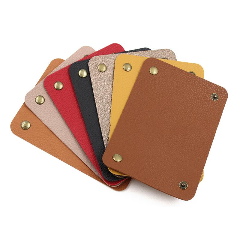 Soft Leather Handbag Handle Wrapped Luggage Luggage Grip Protector Shoulder Bag With Anti-Scuff Padded Lid Bag Accessories