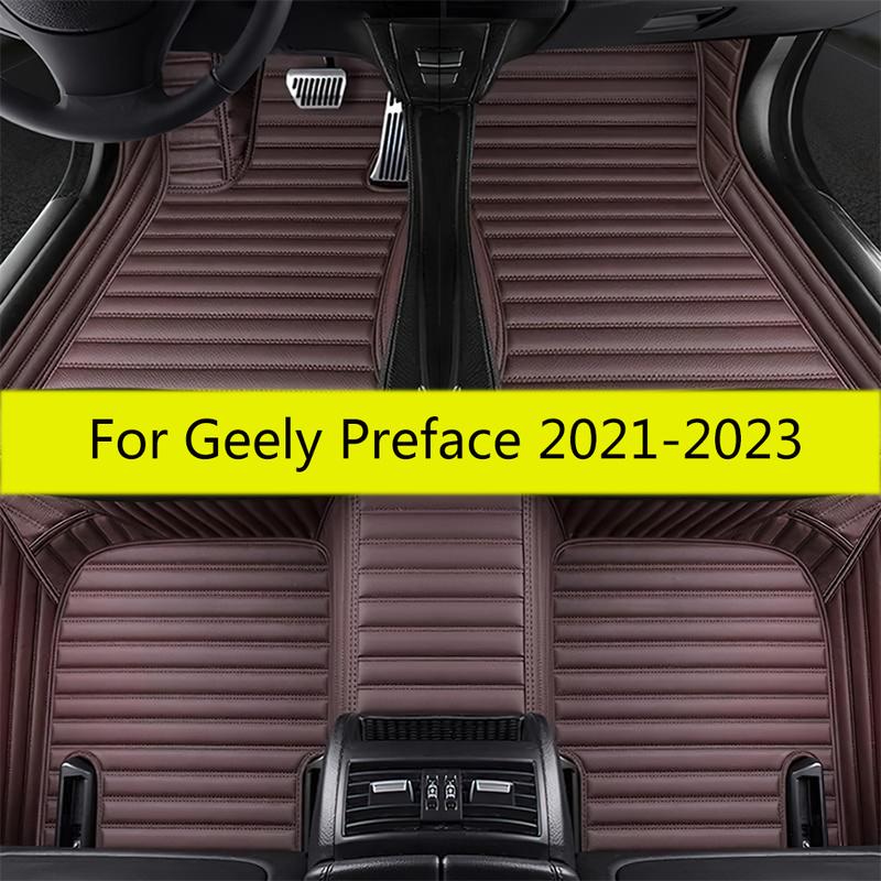 Carpets For Geely Preface    Car Floor Mats Auto Parts Foot Pads Accessories Interior Waterproof Product Automobiles