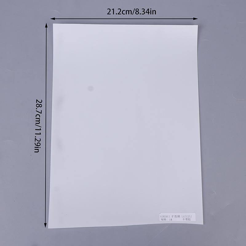 Lgt125J 0.125Mm Led Light Diffusion Film Lcd Backlight Pet Film Suitable For Conventional Backlight Lamps Light Boxes