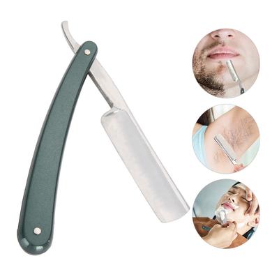 Professional Folding Hair Cut Barber Razor Stainless Steel Beard Shaver Hair Removal Tool