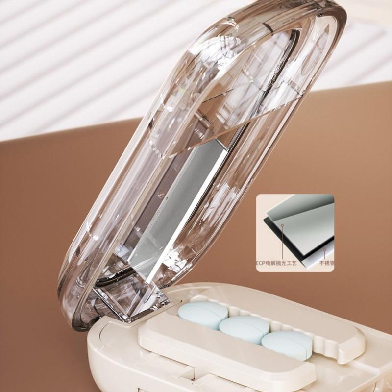 Adjustable Quartering Pill Cutter Storage Box Portable Drug Tablet Medicine Dustproof Divider Organizer Crusher Pill Cutter