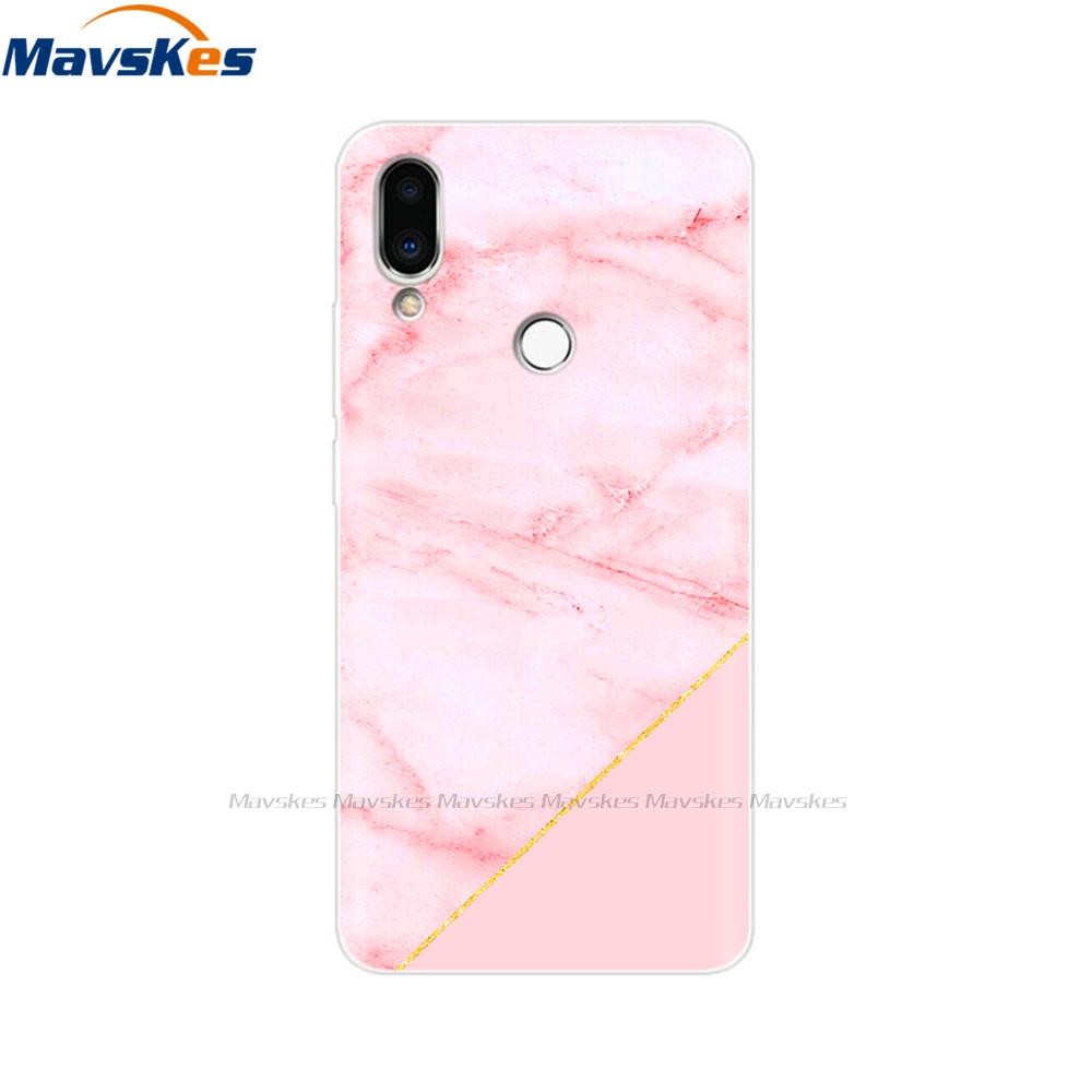 For Meizu Note 9 Case Note9 Soft TPU Silicon Funda Back Cover For Meizu M9 Note Case M9Note M 9 Rose Print Phone Case Coque Para