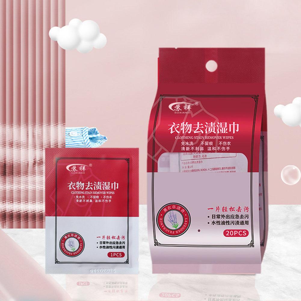 Wäsche Fleckenentfernungstücher Kein Waschen Reinigung Einzelne Kleidungsstücke Wäsche Eingewickelte Entferner Flecken Schmutz Tücher Entfernung G6e2